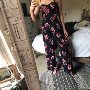 Floral jumpsuit